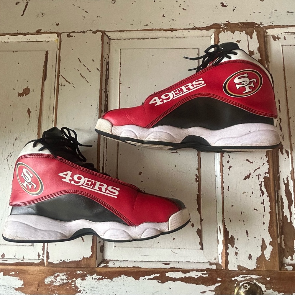 San Francisco Forty Niners 49ers High Top Sneakers